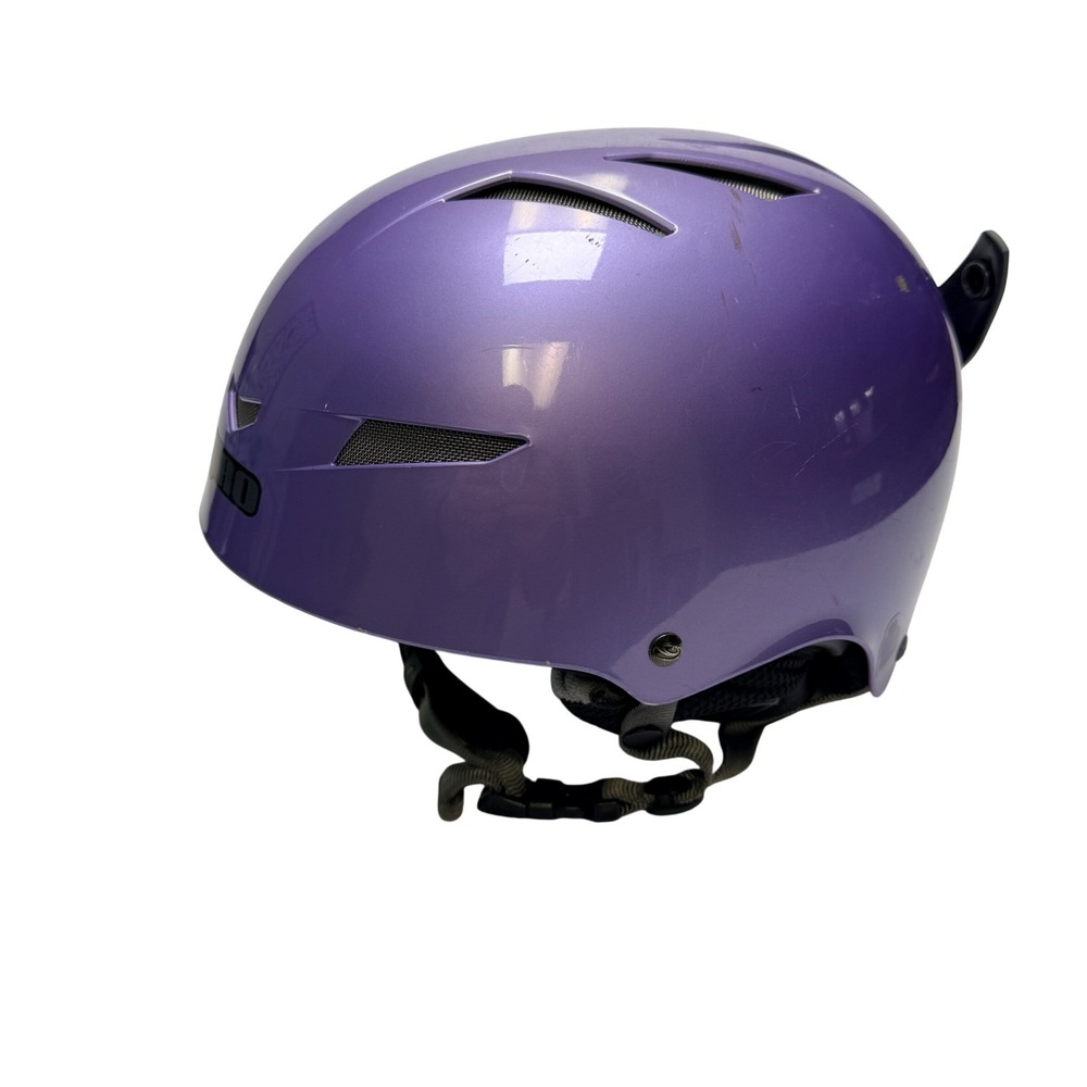Giro‎ Snow Helmet Women Small Purple Metallic Ski Snowboard Sporty protection